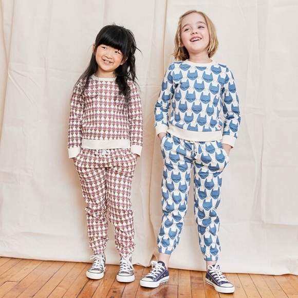 Pink Chicken Organic Cotton Niagara Cats Sweatpants PLAY CONDITION - Picture 2 of 11